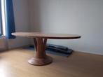 Table en bois d’acacia Made in Meubles, Maison & Meubles, Tables | Tables à manger, Comme neuf, 100 à 150 cm, Enlèvement, Ovale