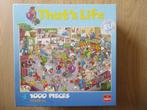 Volledige That's Life puzzel van 1000 stukjes, Ophalen, 500 t/m 1500 stukjes, Gebruikt, Legpuzzel