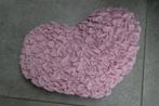 hartvormig kussen (D52), Ophalen of Verzenden, Zo goed als nieuw, Roze, Hartvormig
