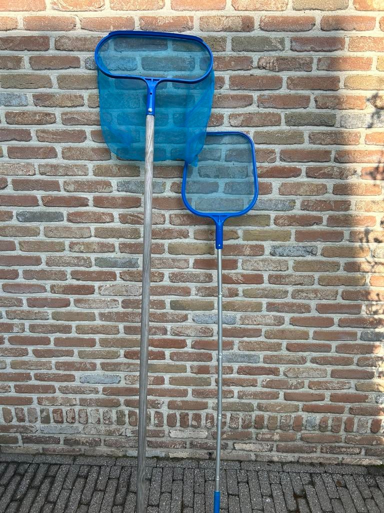 Zwembad schepnetten, Ophalen, Zo goed als nieuw