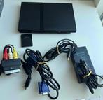 Sony Playstation 2, Games en Spelcomputers, Spelcomputers | Sony PlayStation 2, Verzenden, Zwart, Zo goed als nieuw, Zonder controller