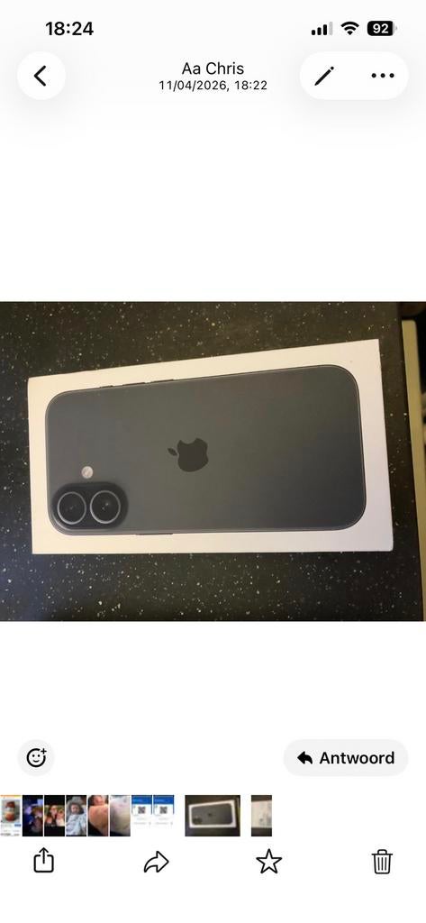 Apple iPhone 17 NIEUW, Télécoms, Téléphonie mobile | Accessoires & Pièces, Enlèvement, Neuf, Apple iPhone