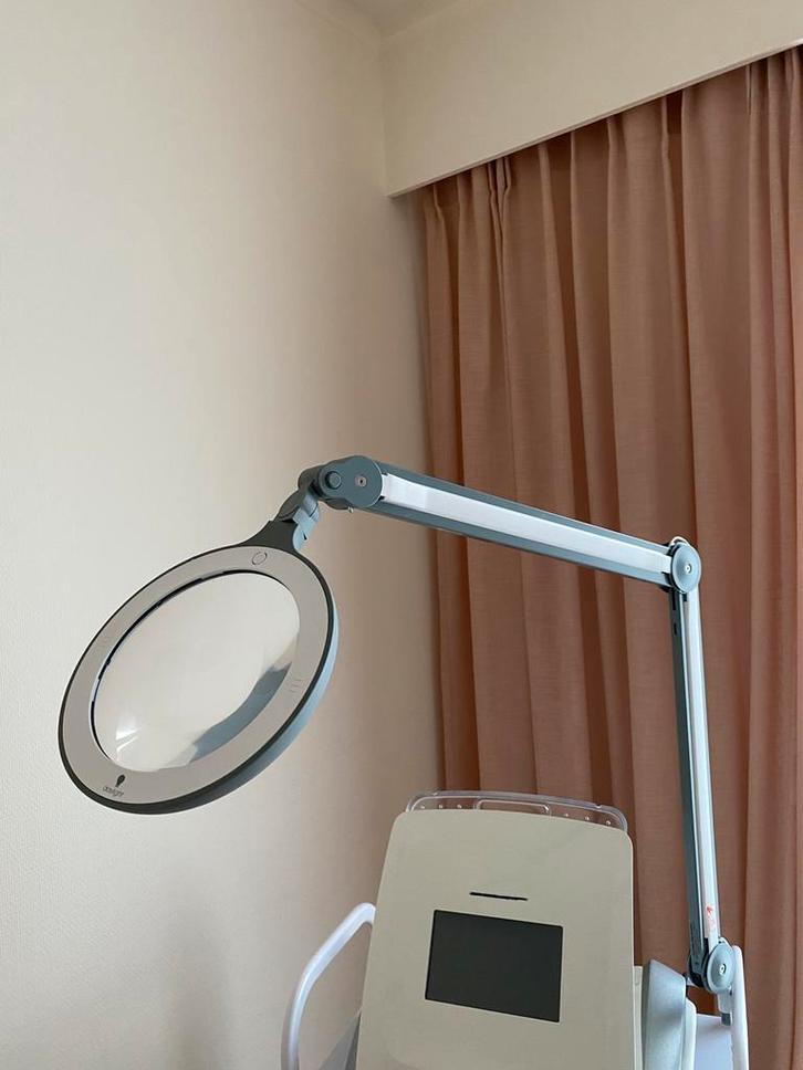 Vergrootglas, loepelamp, Hobby & Loisirs créatifs, Loupes & Lampes loupes, Comme neuf, Enlèvement