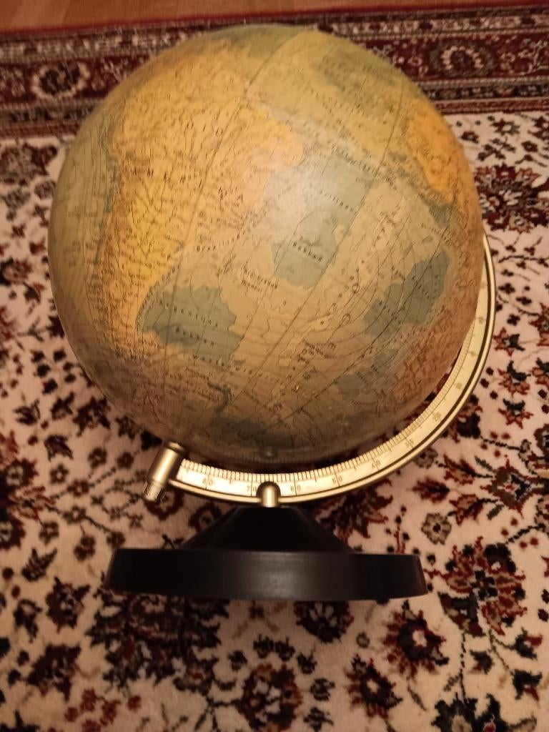 Vintage wereldbol., Antiek en Kunst, Ophalen