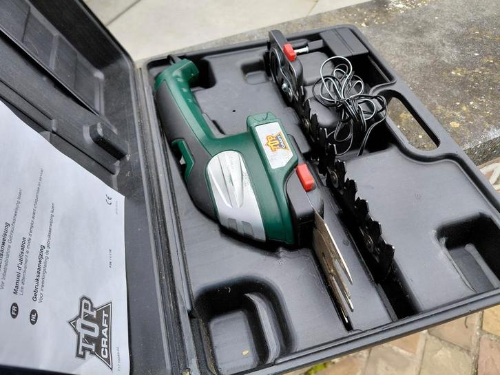 Accu Gras- en Buxusschaar Set, Tuin en Terras, Heggenscharen, Accu, Ophalen of Verzenden