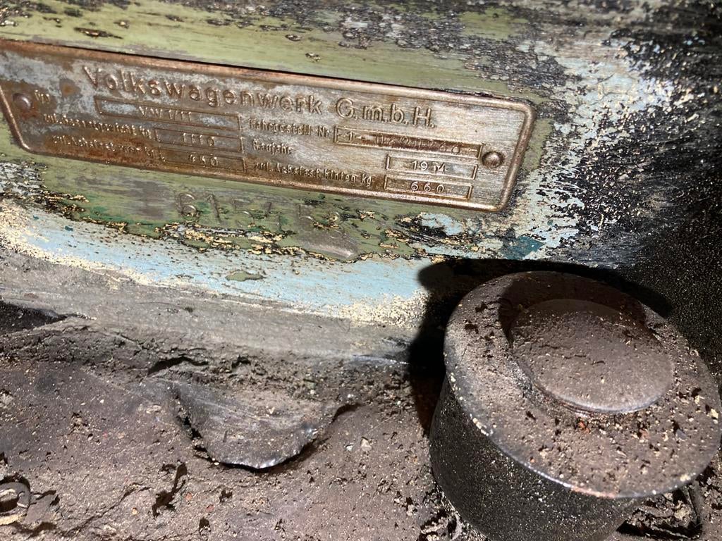 Vw ovaal - 1954, Auto's, Volkswagen, Bedrijf, Te koop, Benzine