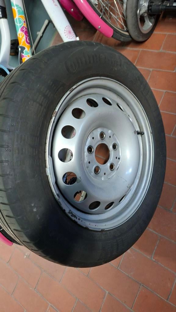 Reservewiel 205/60/16, Enlèvement