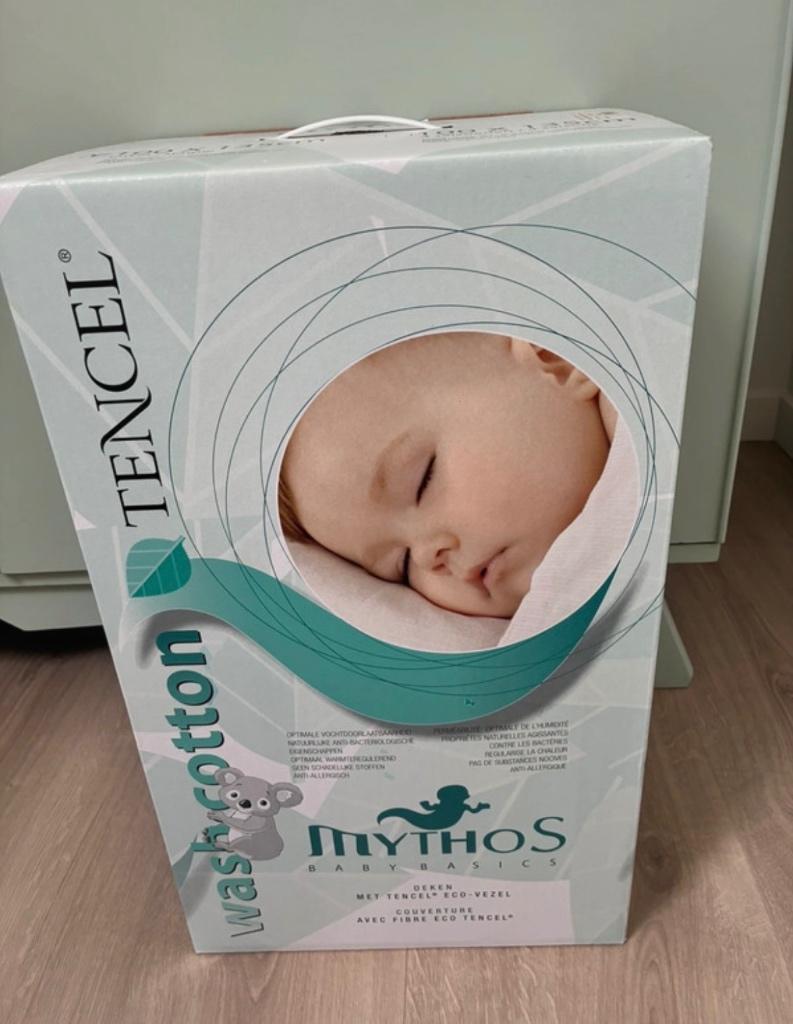 Dekbed baby enkel (NIEUW), Kinderen en Baby's, Ophalen, Jongetje of Meisje, Wit, Nieuw