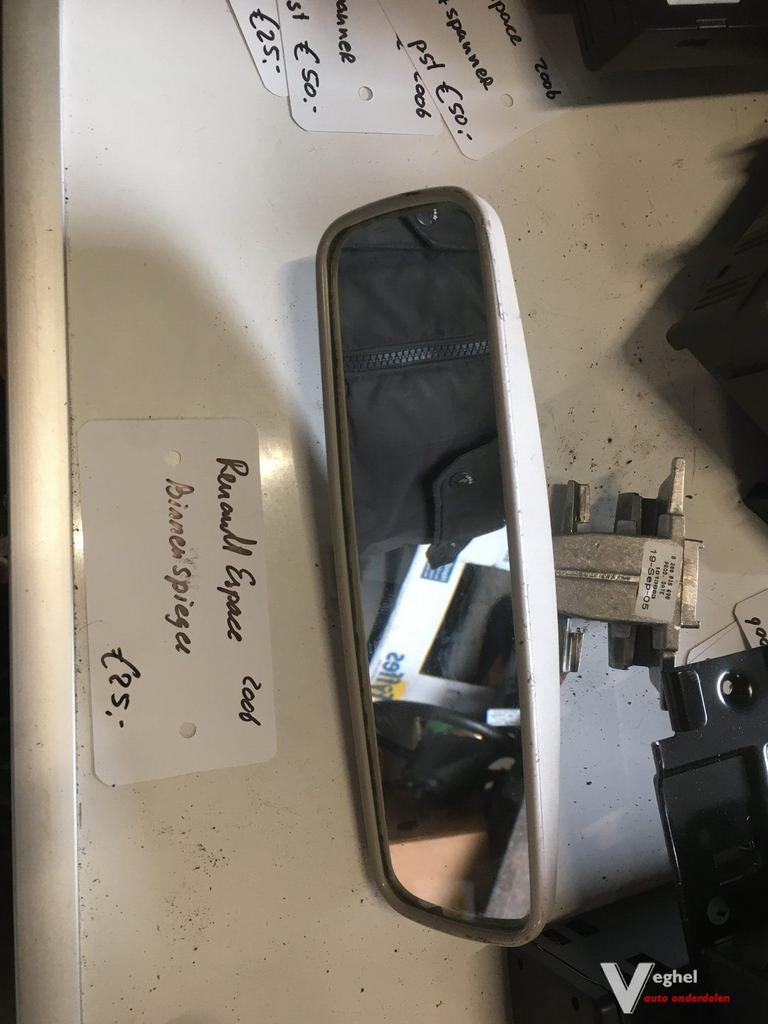 Renault Espace 2.0 16v 2006 Binnenspiegel, Gebruikt, -, -, Ophalen of Verzenden