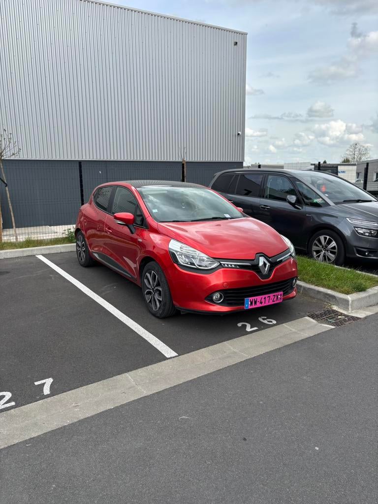 Renaut clio 4 panoramique, Rouge, Achat, Boîte manuelle, Noir