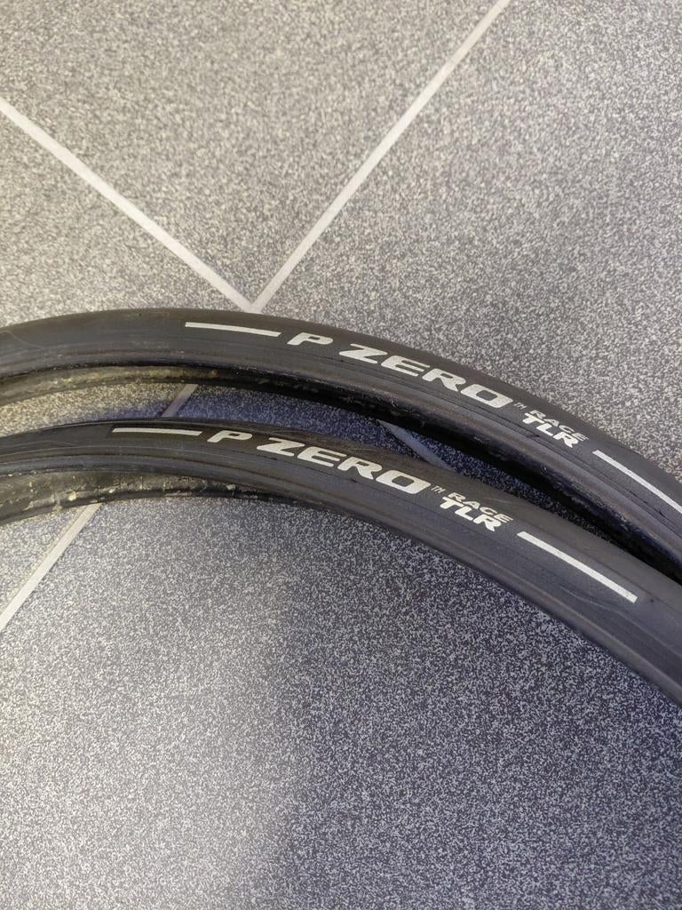 Pirelli pzero race tlr, set 28mm, Gebruikt, Band, Racefiets, Ophalen of Verzenden
