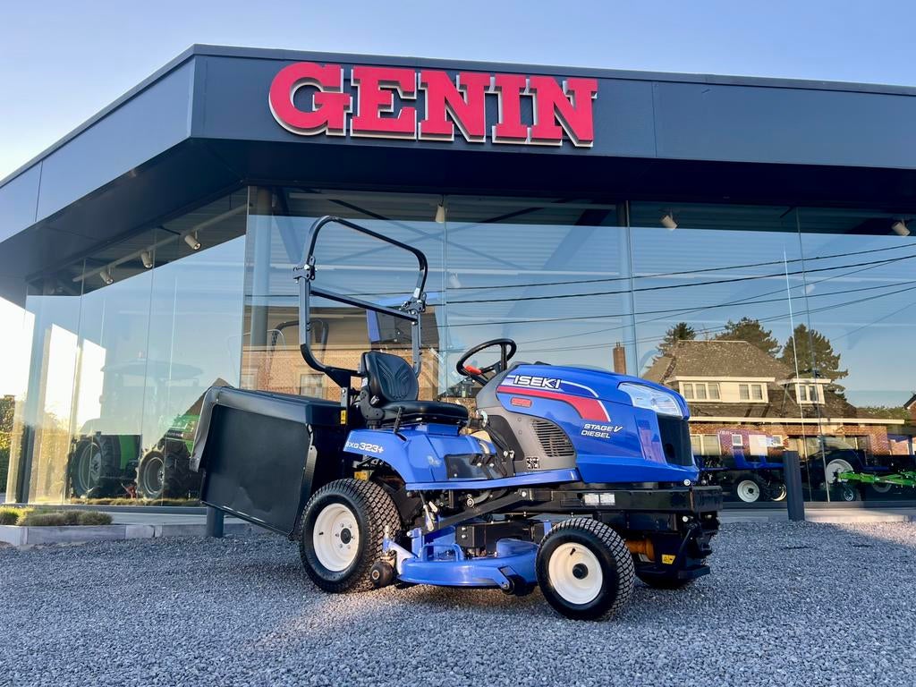 Tracteur tondeuse Iseki SXG 323+, Enlèvement