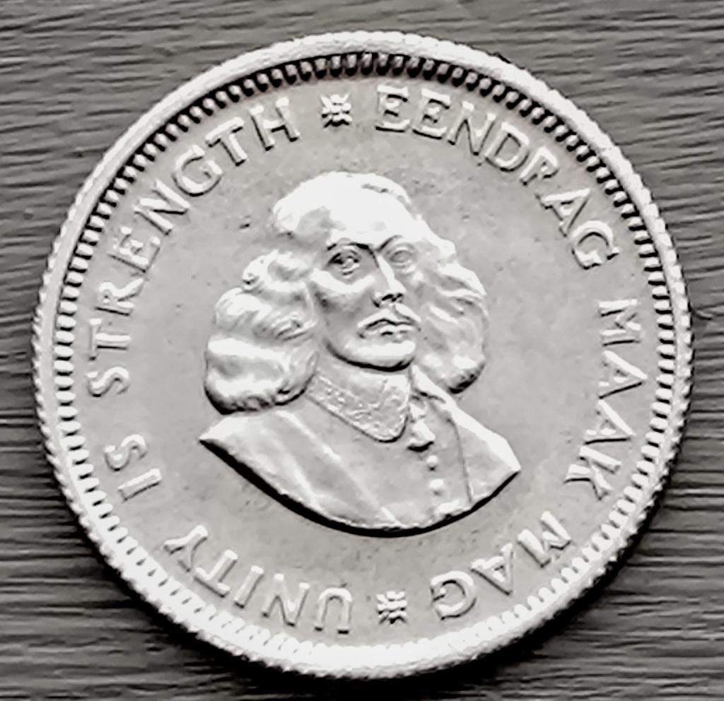 munt Zuid-Afrika 5 cent 1964 zilver 0,500, Enlèvement ou Envoi, Afrique du Sud, Argent