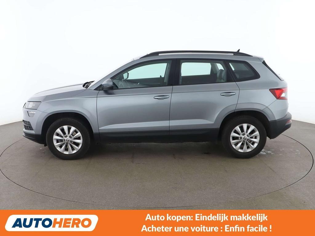 Skoda Karoq 1.5 TSI ACT Ambition (automatique), Autos, Skoda, Cuir, Argent ou Gris, Achat, 5 places
