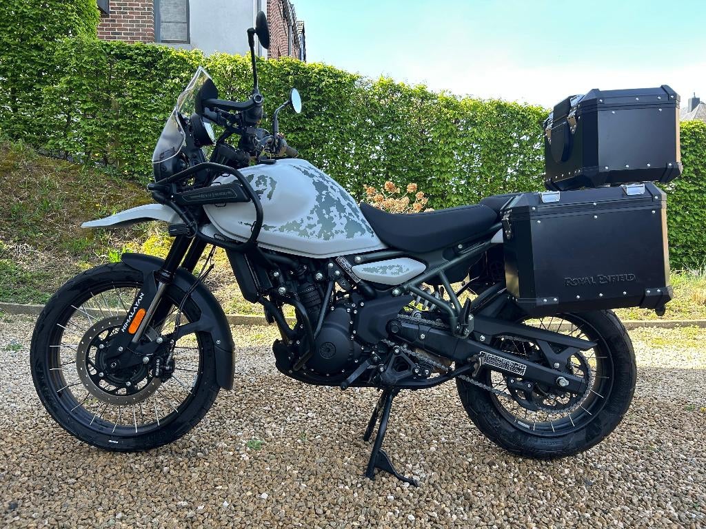 Royal Enfield Himalayan 452 Kamet White Tubeless, Motos, Occasion, 452 cm³, Particulier, Permis Moto A2 minimum