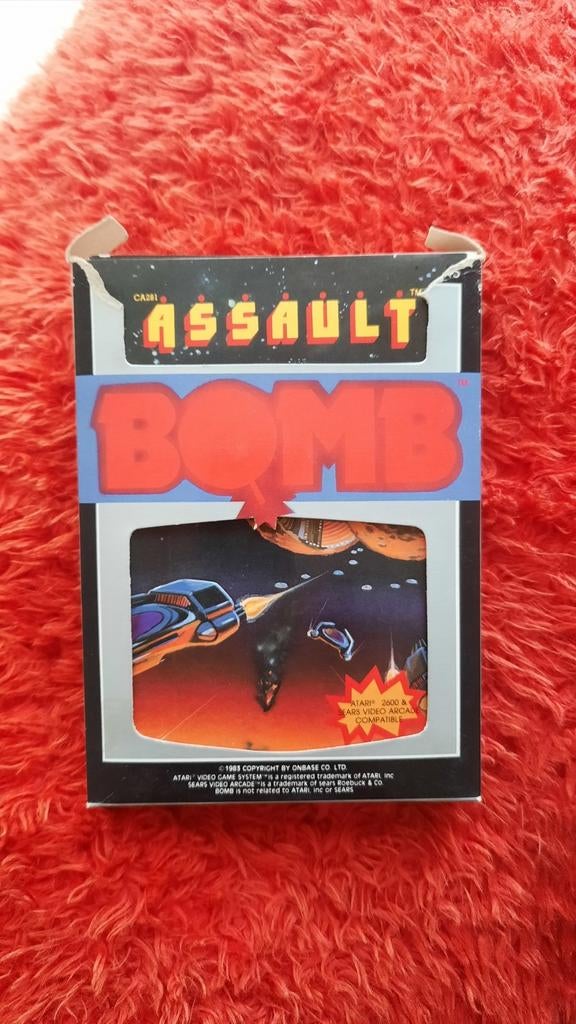 Atari Vcs 2600 Assault !defect!, Ophalen of Verzenden