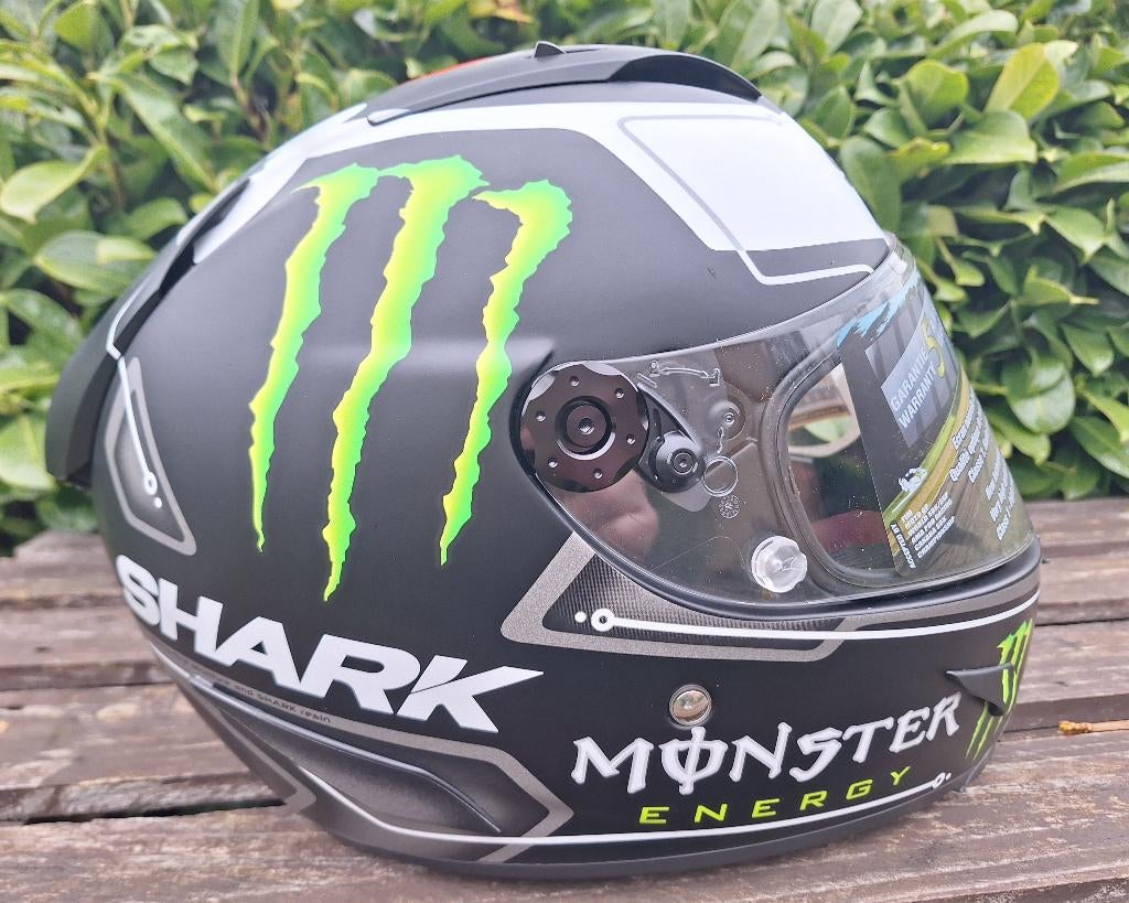 Shark Race-R Pro Lorenzo Monster Mat, Motoren, Kleding | Motorhelmen, Heren, Overige typen, L, Shark, Tweedehands, Ophalen