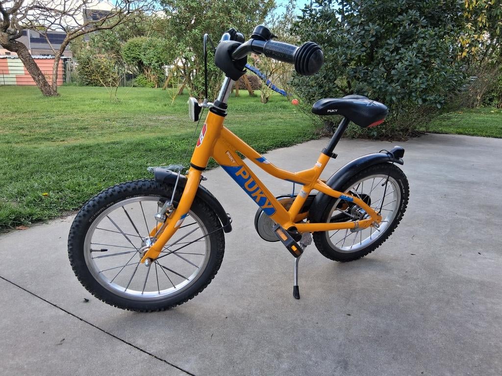 Puky 16 inch, Ophalen