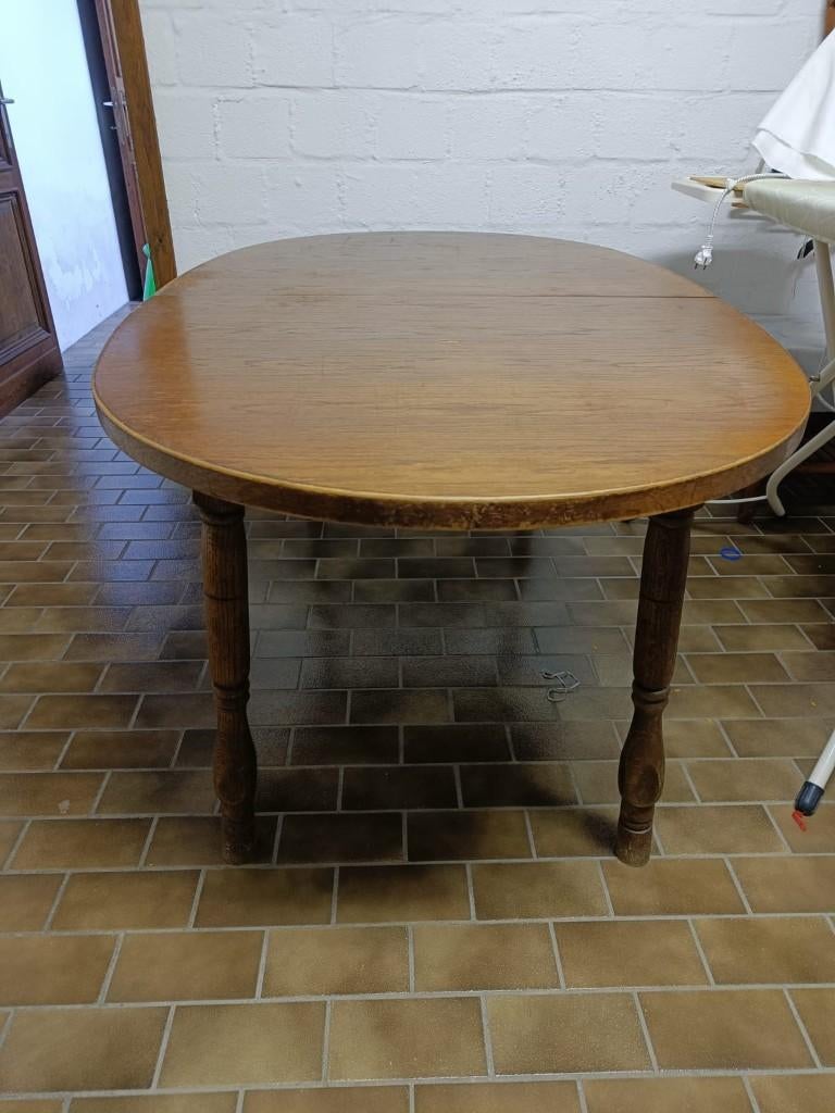 Ovalen eettafel, Huis en Inrichting, Ophalen