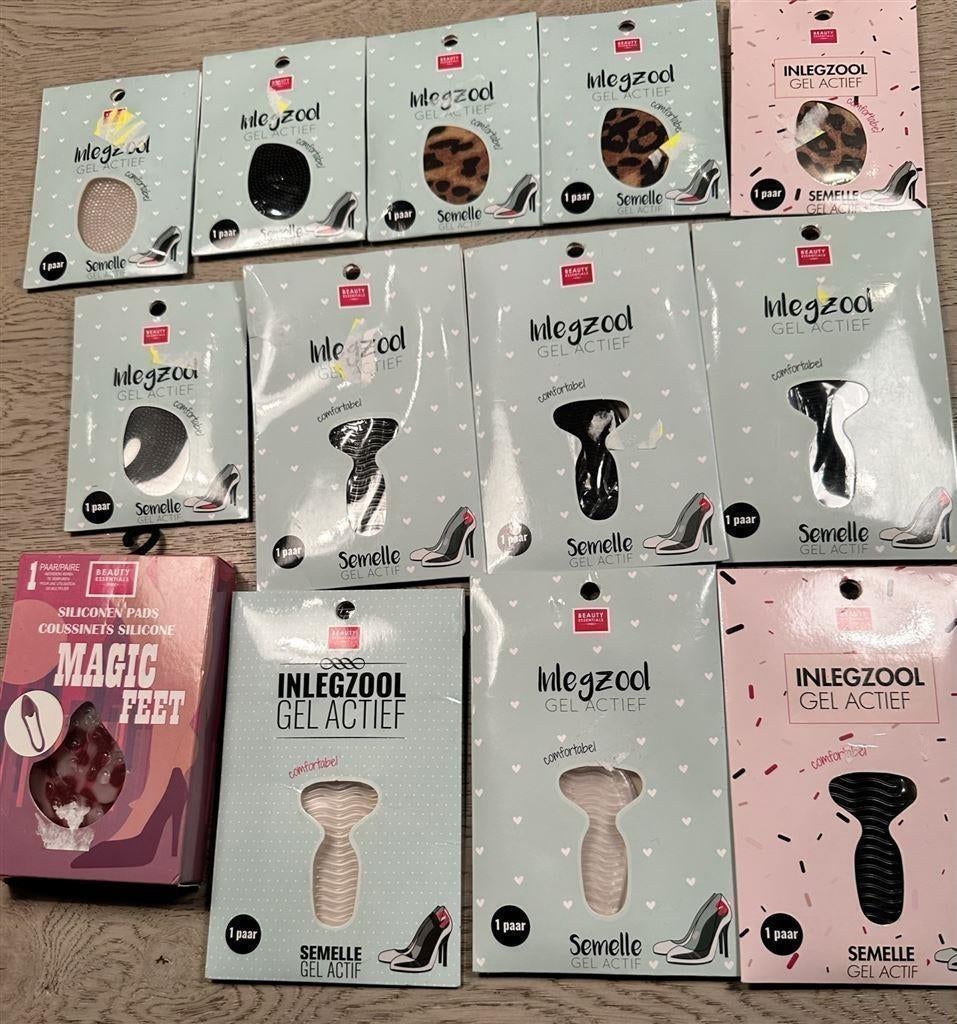 Partij inlegzolen 14 stuks, Vêtements | Femmes, Chaussures, Enlèvement ou Envoi, Neuf, Blanc, Autres types