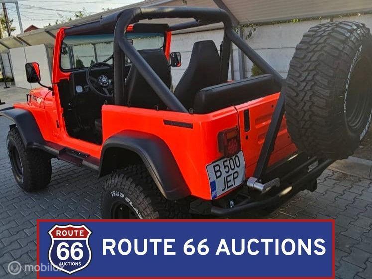 Jeep Wrangler YJ 2.5 | 1990 | Route 66 Auctions, Jeep, Achat, Entreprise, Boîte manuelle