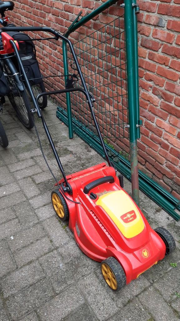 Wolf Garten grasmaaier, Tuin en Terras, Grasmaaiers, Zo goed als nieuw, Elektrische grasmaaier, 40 t/m 49 cm, Cirkelmaaier, Mulchfunctie
