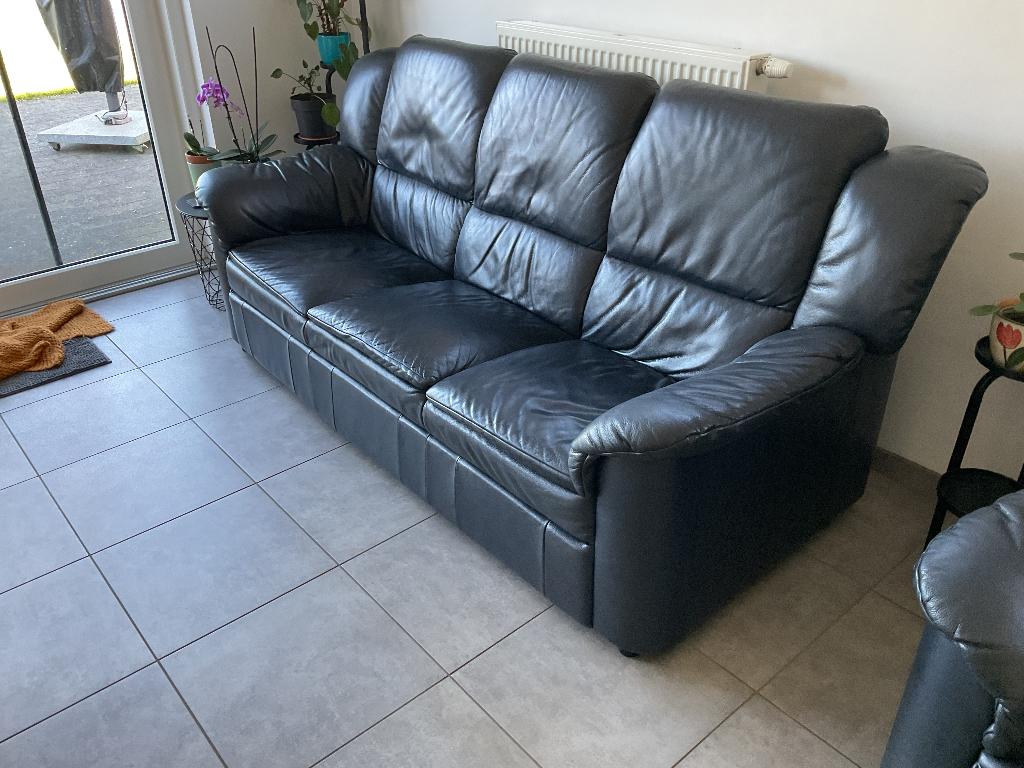 Lederen salon, Ophalen, Gebruikt, Leer