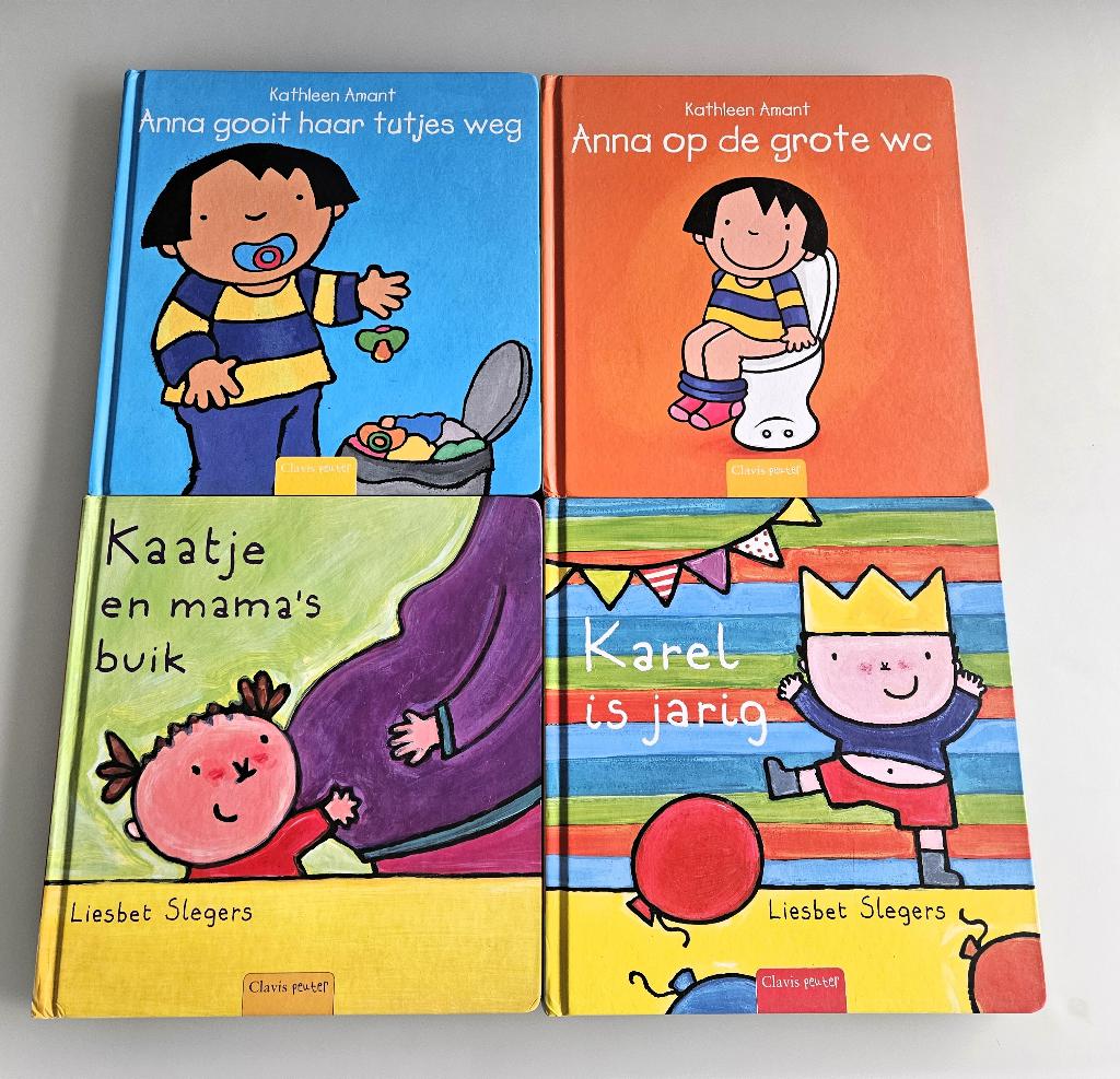 8 Clavis boeken Anna ,Kaatje, Karel....., Livres, Livres pour enfants | 4 ans et plus, Enlèvement ou Envoi