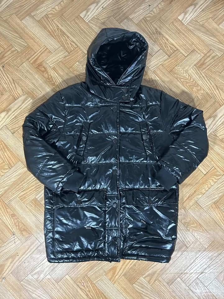 K-Zell parka voor heren, maat M, zwart, met capuchon, Maat 48/50 (M), Zwart, Ophalen of Verzenden, Zo goed als nieuw