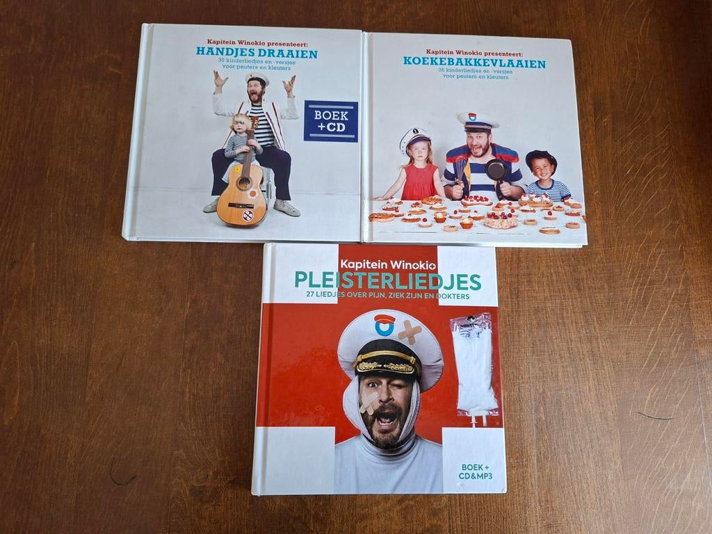 Kapitein Winokio luisterboeken, Ophalen