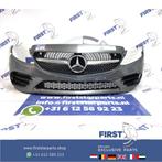W205 C205 C43 AMG VOORBUMPER GRIJS COMPLEET 2014-2021 origin, Gebruikt, -, Voor, Ophalen of Verzenden
