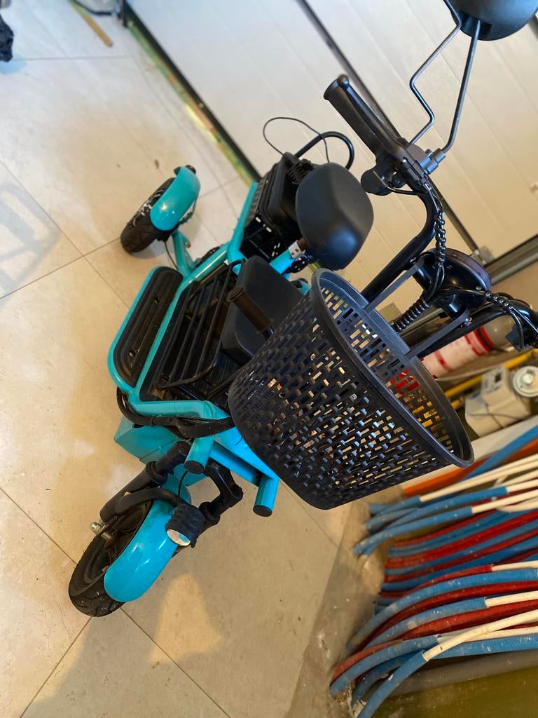 Elektrische driewielscooter of mobiel voor ouderen, Ophalen, Zo goed als nieuw