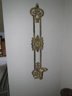 antieke muurkandelaar smeedijzer, Ophalen of Verzenden