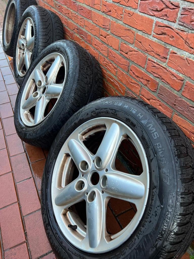 Mini cooper 16 inch velgen 6 1/2Jx16 H2, Ophalen, 16 inch, Band(en)