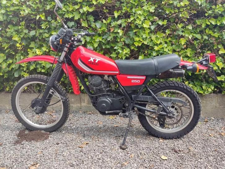 Yamaha XT250 tweedehands uit het jaar 1983, Motoren, Onderdelen | Oldtimers, Gebruikt, Ophalen