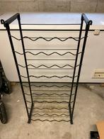 Porte bouteilles noirs, 75 cm ou plus, Comme neuf, Enlèvement, Métal