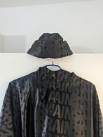 Ensemble RAINS cape imperméable + bonnet assorti, Kleding | Heren, Jassen | Zomer, Ophalen of Verzenden, Zwart