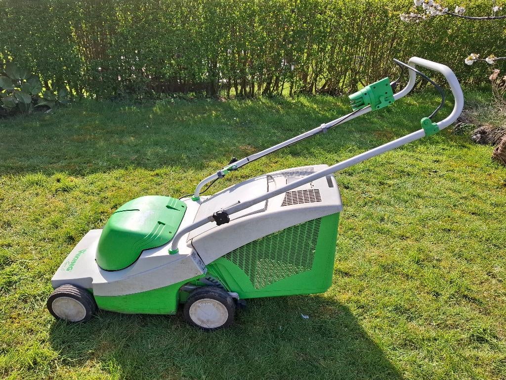 Tondeuse à gazon Viking, Ophalen, Gebruikt, Elektrische grasmaaier, Opvangbak