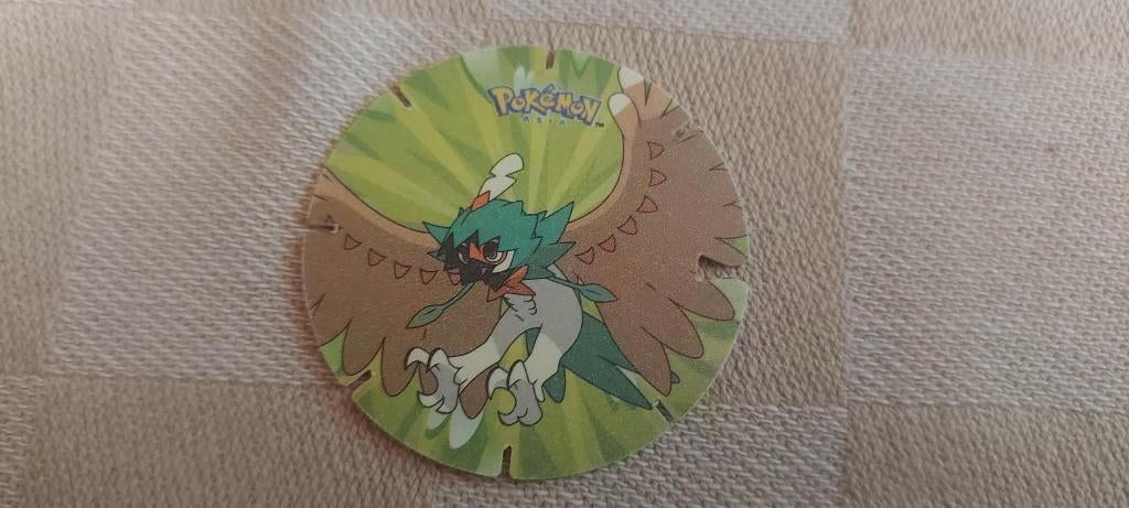flippo pokemon chiki balls zeldzaam Decidueye fraai 2003, Verzamelen, Flippo's, Losse flippo's, Ophalen of Verzenden