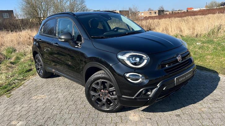 Fiat 500x S-Design 150pk Automaat Navi CarPlay Garantie, Auto's, Fiat, Bedrijf, Te koop, 500X, ABS, Achteruitrijcamera, Airbags