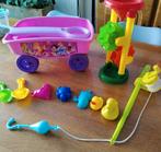 Buiten speelgoed, Ophalen