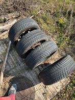 4 Winterbanden polaris 2 195/60R15 met velgen voor ford, Ophalen, Gebruikt, Velg(en), Winterbanden