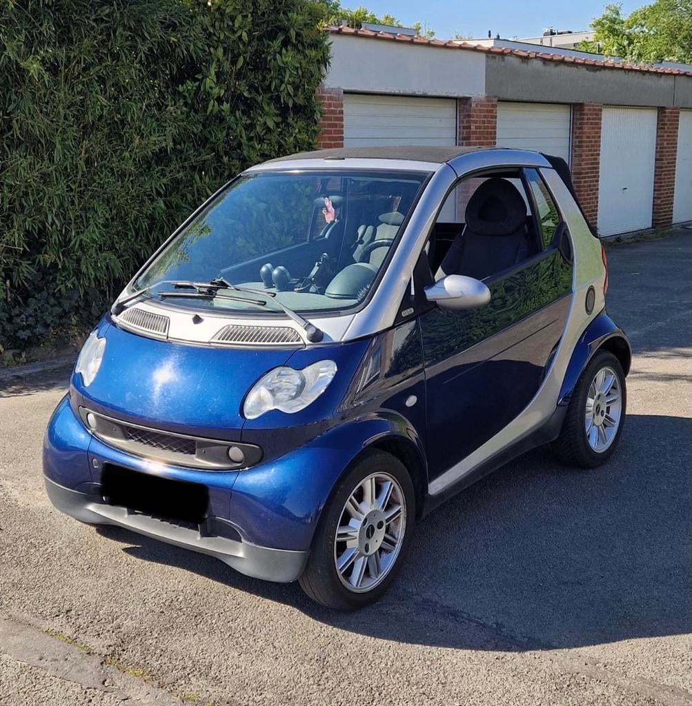 Smart For Two benzine Automaat, Auto's, Smart, Bedrijf, Te koop, ForTwo, Benzine, 2 deurs, Automaat, Blauw, Ophalen
