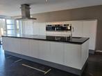 #39 Grande cuisine équipée avec îlot central, Maison & Meubles, Composite, Sans poignée, Comme neuf, Enlèvement