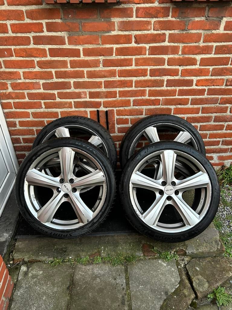 Audi / Vw / Skoda Velgen 18 inch 5x100, Auto-onderdelen, Banden en Velgen, Ophalen, 18 inch, Gebruikt, Band(en)
