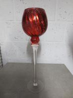 decoratie glas, Huis en Inrichting, Woonaccessoires | Kandelaars en Kaarsen, Ophalen, Overige materialen, Gebruikt, 25 tot 50 cm