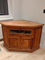 Hoekkast in teakhout, Enlèvement, Utilisé, Teck