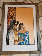 Sérigraphie Largo Winch dédicacée Francq et Van Hamme, Livres, Enlèvement ou Envoi