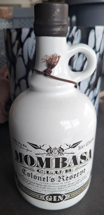 Mombasa Colonel’s Reserve Gin ( Nieuw & sealed ), Verzamelen, Wijnen, Nieuw, Overige typen, Vol, Ophalen of Verzenden