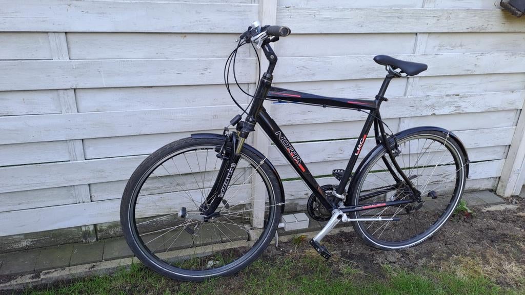 Zwarte herenfiets Norta, Enlèvement